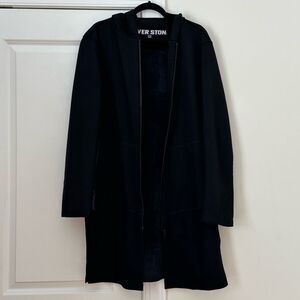 River Stone Elongated Mens Elegant Cardigan